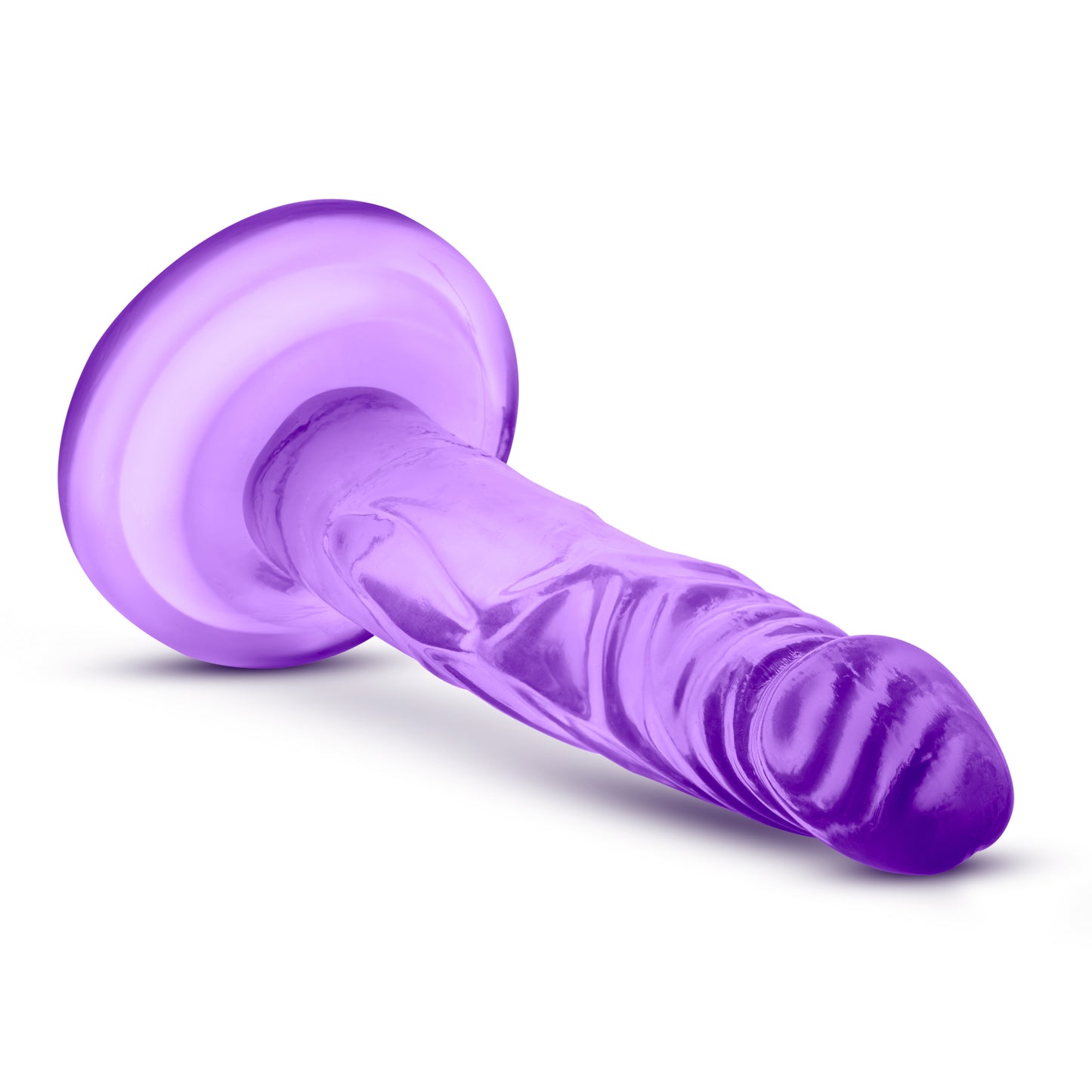 MINI DILDO DE 5 PULGADAS MORADO-NATURALLY YOURS