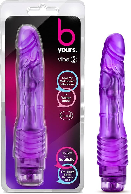 VIBRADOR REALISTA 9″ MULTIVELOCIDAD – BYOURS VIBE 2