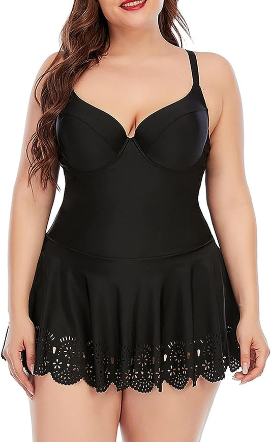 TRAJE DE BAÑO TIPO VESTIDO