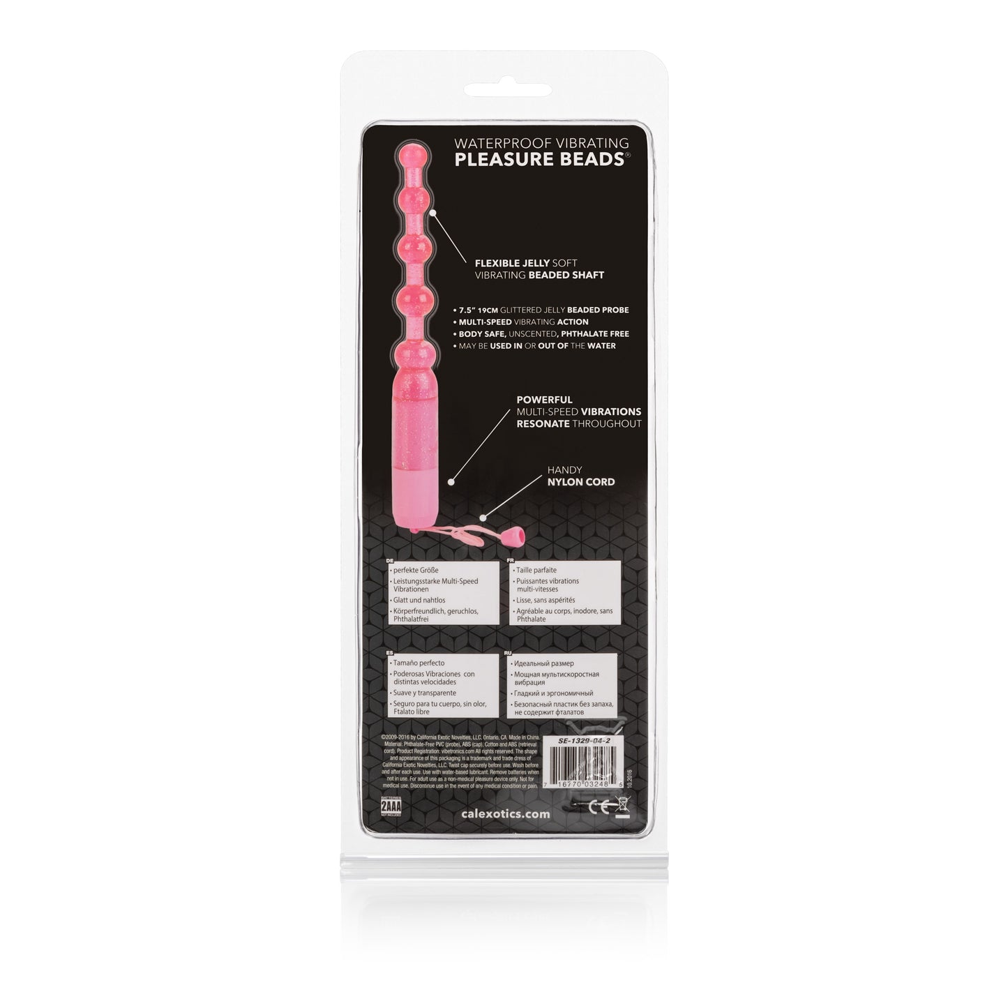 PERLAS DE PLACER VIBRATORIAS -ROSA