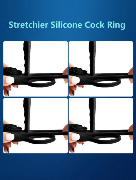 ANILLO DOBLE ESTIMULACION DE PAREJA CON CONTROL