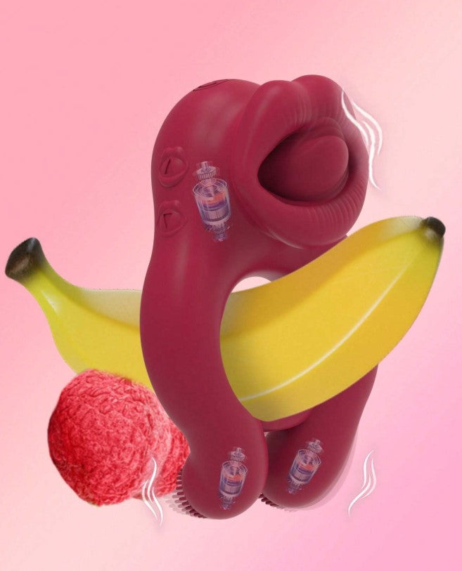 ANILLO VIBRADOR CON LENGUA