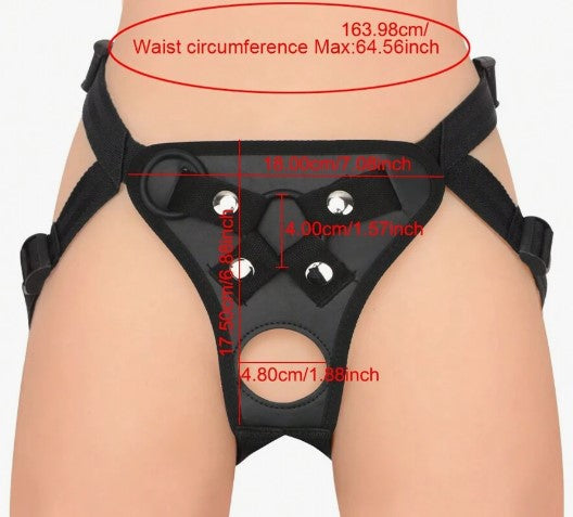 ARNES PARA DILDO COLOR NEGRO