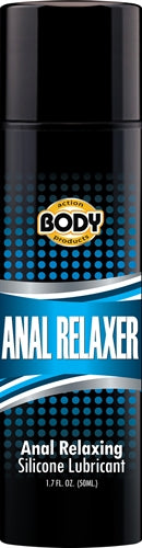 LUBRICANTE RELANTE ANAL DE SILICONA BODY ACTION DE 1,7 ONZA