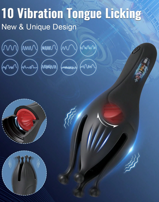 DEEP TOUCH PRO -ESTIMULADOR MASCULINO ROTATIVO