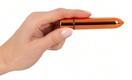 VIBRADOR BULLET METÁLICO RECARGABLE | 3 VELOCIDADES, DISCRETO Y POTENTE