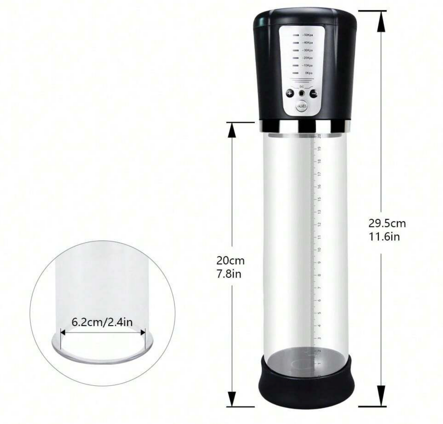 ¡SUBE QUE SUBE , PAPITO"!BOMBA PENIANA POWERUP ELÉCTRICA PARA AGRANDAMIENTO DEL PENE - RECARGABLE USB