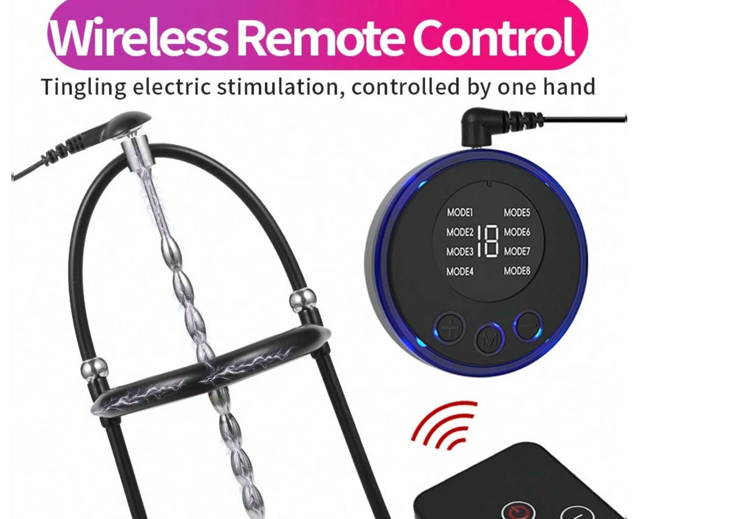 EL TOQUE DEL AMO-ESTIMULADOR URETRAL CON ELECTROESTIMULACIÓN Y CONTROL REMOTO – EXPERIENCIA INTENSA Y SEGURA PARA SUMISOS