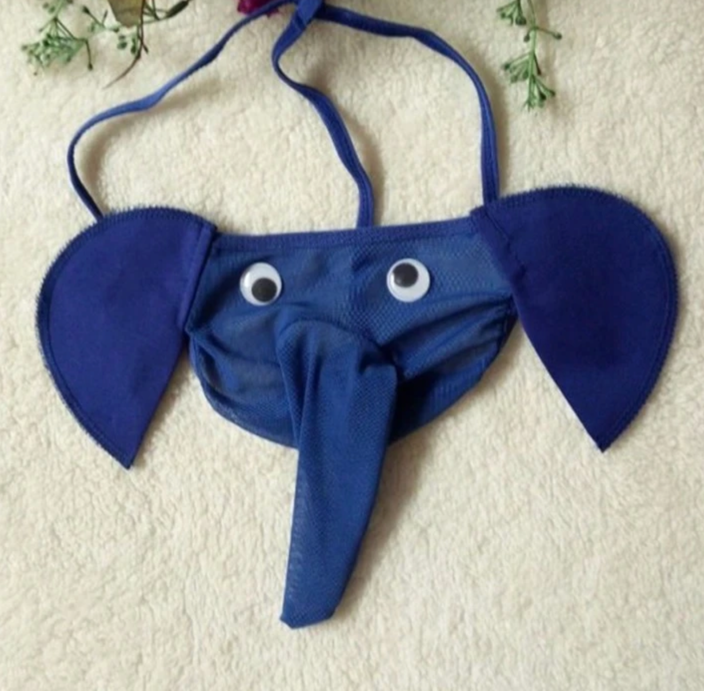 TANGA ELEFANTE ALEGRE PARA HOMBRE – ¡LEVANTÁ LA TROMPA! 🐘