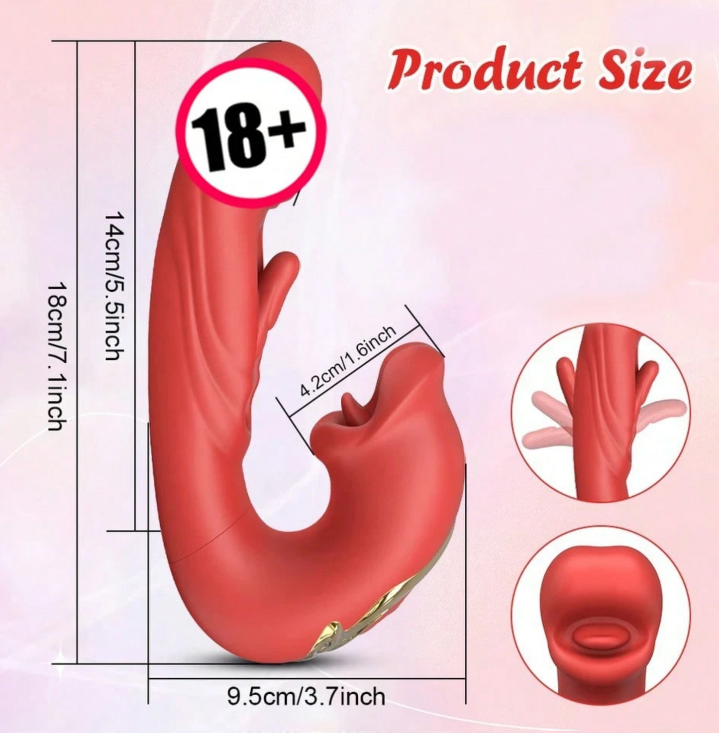 VIBRADOR ALEXA 4 EN 1 MULTIFUNCIÓN – TODO EN UNO 🔥💦