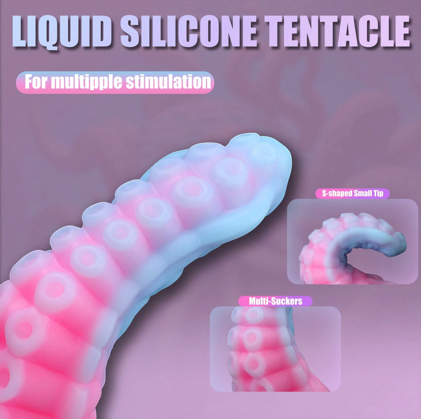 DILDO TENTÁCULO FANTASY – PLACER PROFUNDO 🐙💖