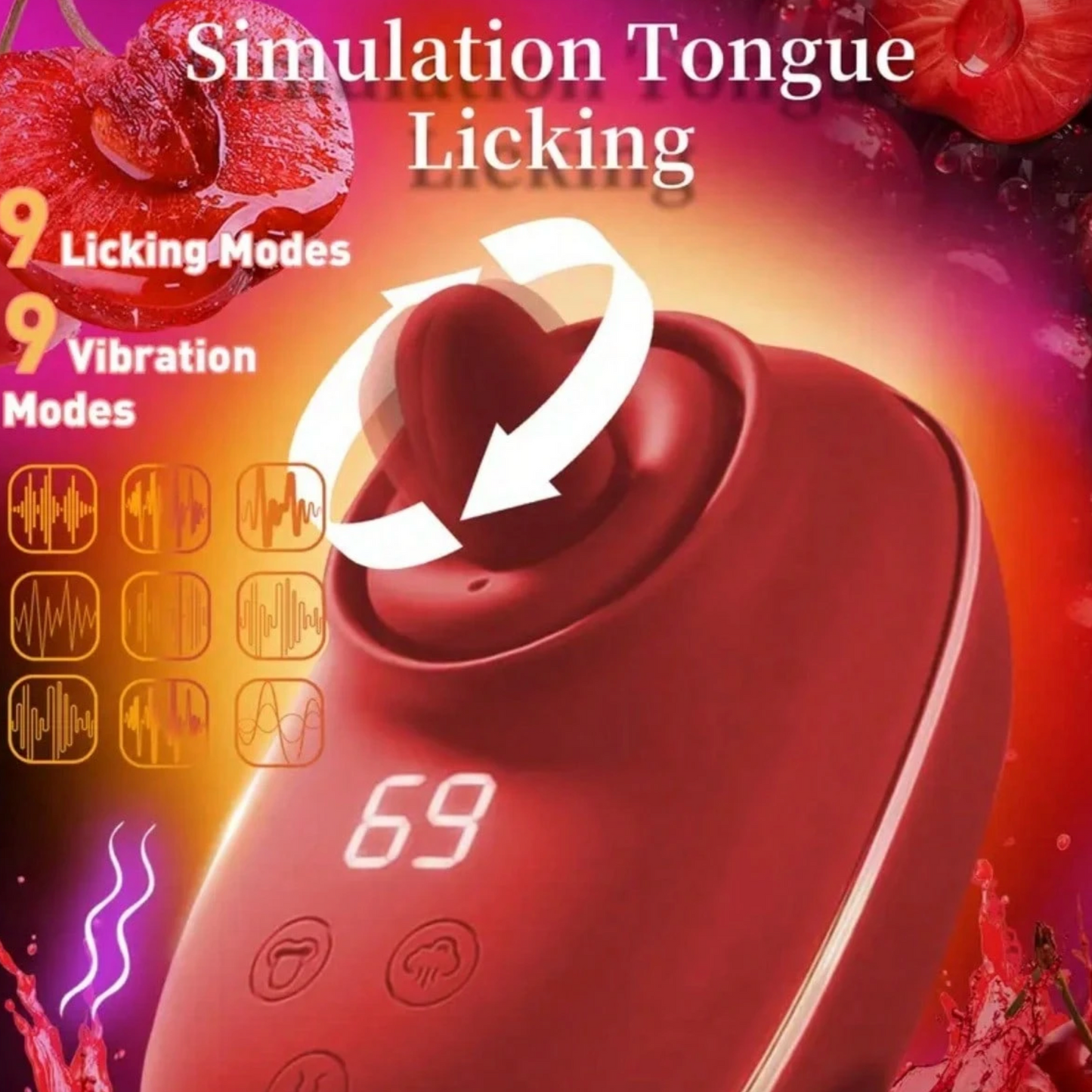 SUCCIONADOR CLÍTORIS CON ANILLO – DOBLE ESTIMULACIÓN 🔴💦