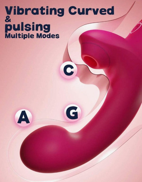 VIBRADOR Y SUCCIONADOR EL DEDO MAGICO