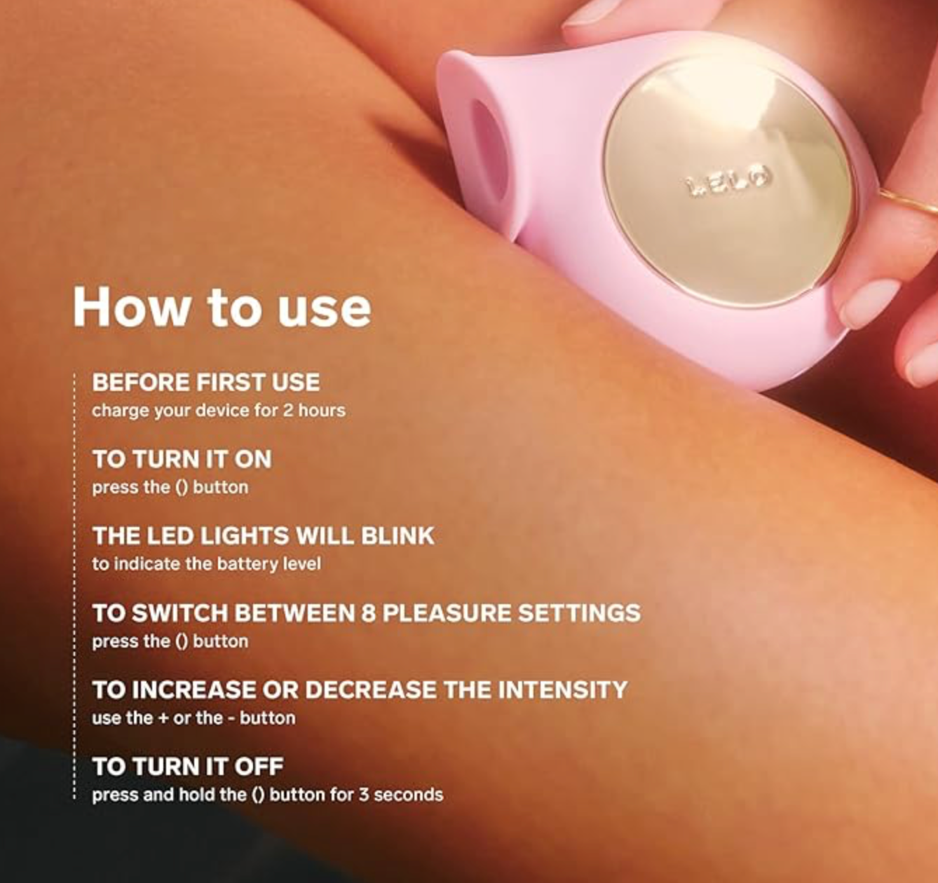 LELO SILA™ MASAJEDOR CLITORAL SONIC – PLACER SUAVE Y ENVOLVENTE