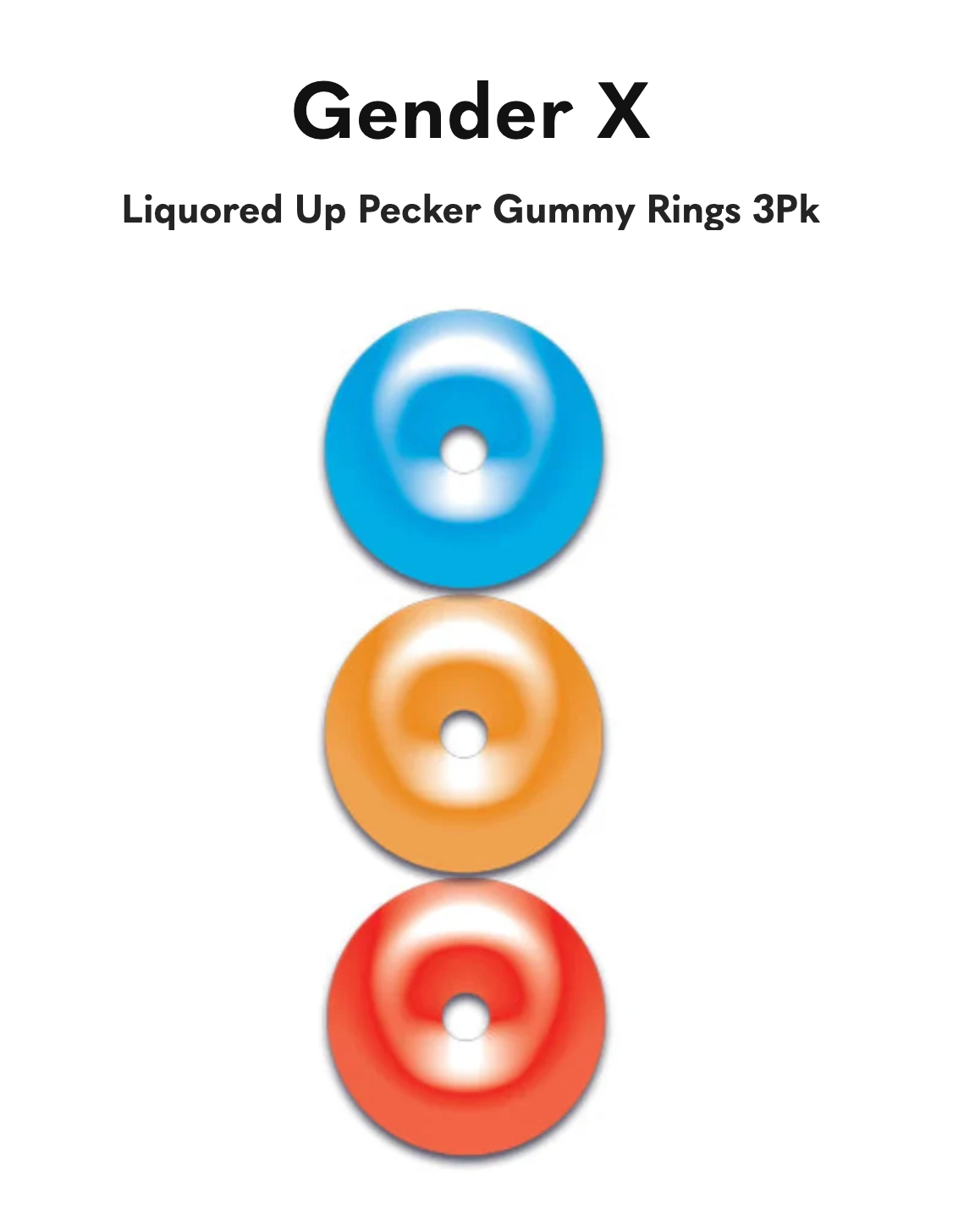 🍹 GUMMY PECKER RINGS – ANILLOS DE GOMA SABOR CÓCTEL (3 PACK)
