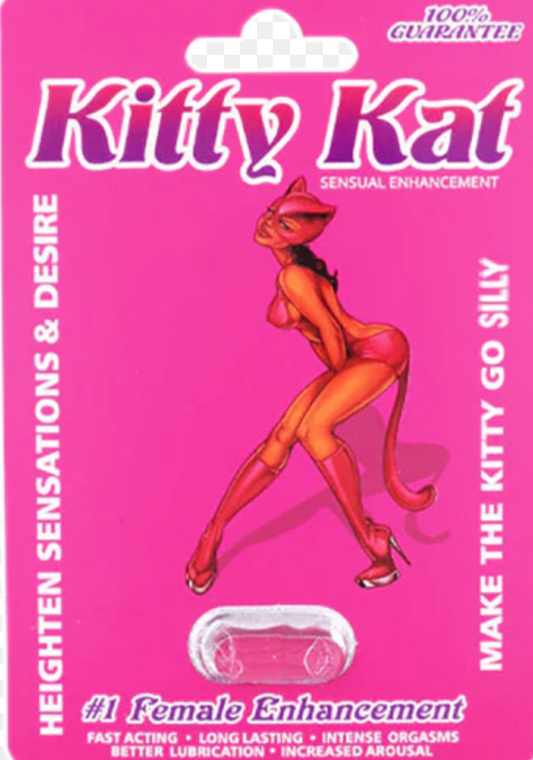 KITTY KAT FEMENINO – ESTIMULANTE SEXUAL PARA MUJERES | AUMENTA EL DESEO Y LA LUBRICACIÓN DISPONIBLE EN HONDURAS