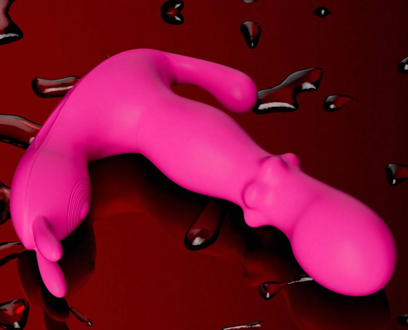 LA ALETEADORA ROSADA-VIBRADOR INTELIGENTE 3 EN 1 CON ROTACIÓN, SUCCIÓN Y ESTIMULADOR DE CLÍTORIS – CONTROL APP