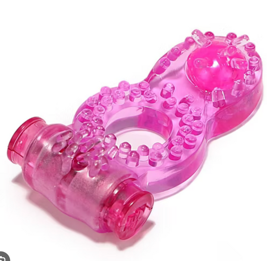 EL VENGADOR– ANILLO VIBRADOR DOBLE PARA PAREJAS