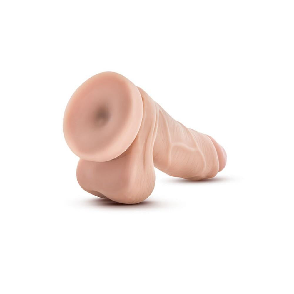 DILDO BASICO CON TESTICULOS AUNATUREL-MIGHTY MIKE