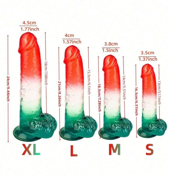 DILDO BASICO MEXICANO 8 PULGADAS
