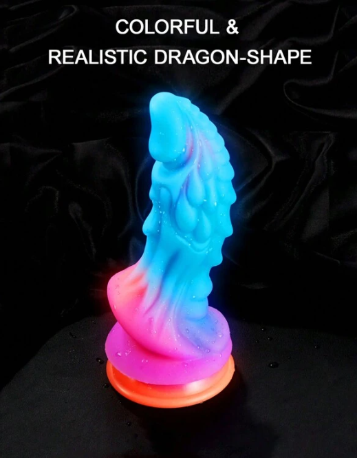 DILDO MOUSTROSO BRILLA EN OSCURIDAD