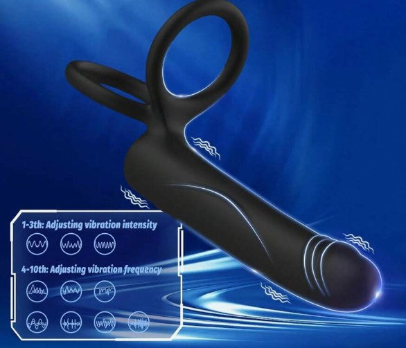 DILATADOR VIBRADOR ANAL DOBLE PENETRACION