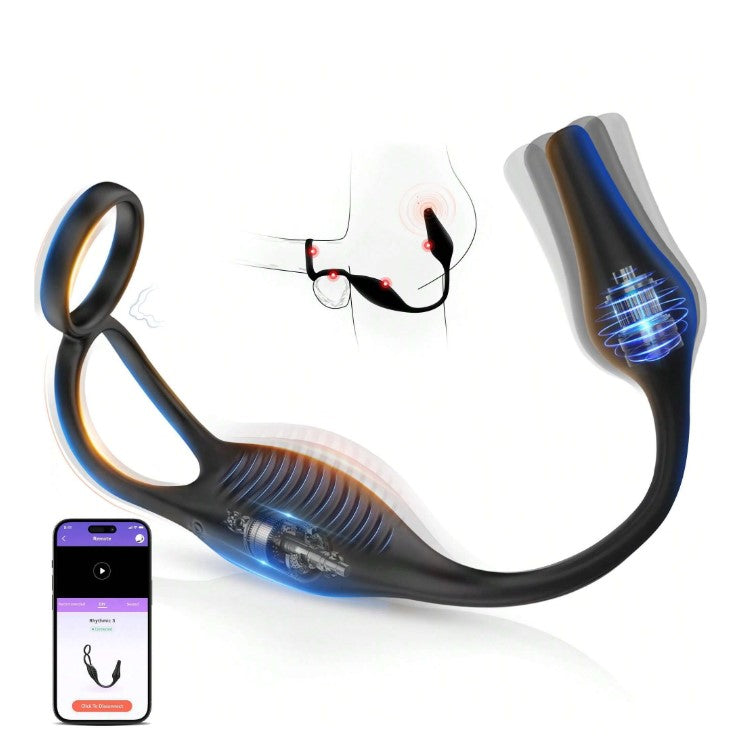 ESTIMULADOR DE PROSTATA DE CONTROL REMOTO Y APP