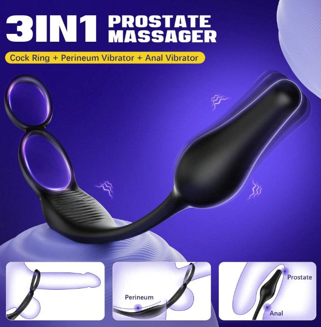 ESTIMULADOR DE PROSTATA DE CONTROL REMOTO Y APP