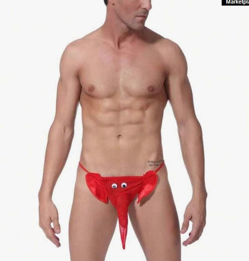 TANGA ELEFANTE ALEGRE PARA HOMBRE – ¡LEVANTÁ LA TROMPA! 🐘