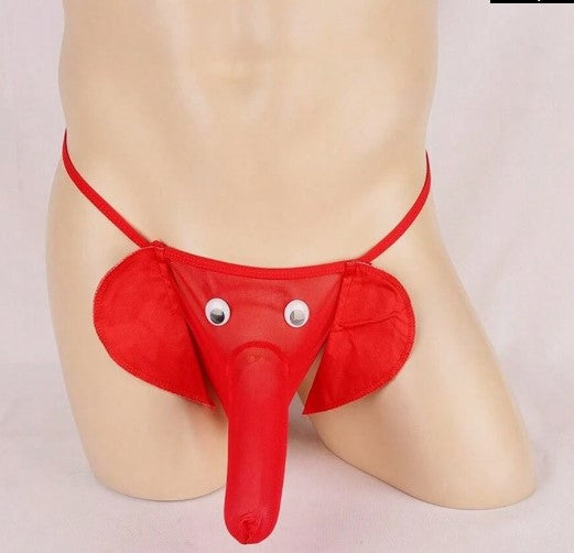 TANGA ELEFANTE ALEGRE PARA HOMBRE – ¡LEVANTÁ LA TROMPA! 🐘
