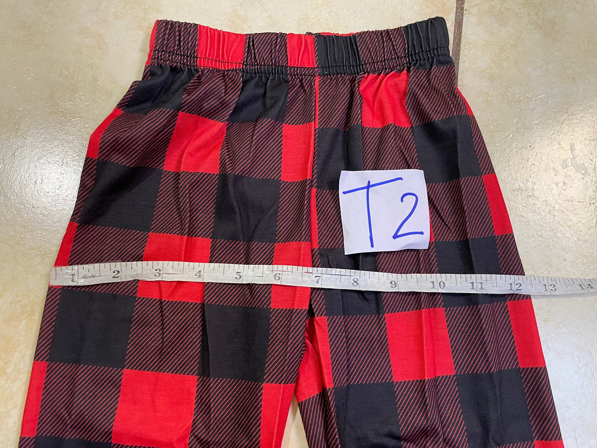 🎁 PIJAMA NAVIDEÑA ROSA CON SANTA CLAUS PARA NIÑA – 2 AÑOS