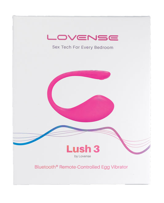 LUSH 3 DE LOVENSE – VIBRADOR INTELIGENTE CON APP, RECARGABLE Y SILENCIOSO