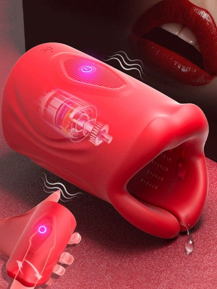 MASTURBADOR DE BOCA VIBRADOR