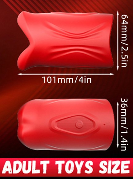 MASTURBADOR DE BOCA VIBRADOR