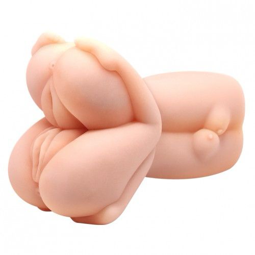 MASTURBADOR DOBLE VAGINA VIBRADOR