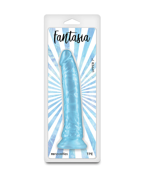 💎 FANTASIA UPPER 7” DILDO–TURQUIOSE:EL TOQUE PERFECTO DE PLACER Y COLOR