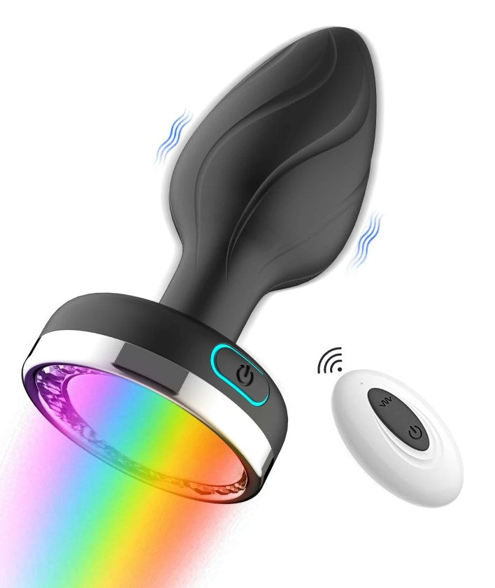 PLUG ANAL VIBRADOR DE LUCES LED DE CONTROL