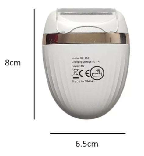MINI DEPILADORA RECARGABLE SURKER SK-150 FEMENINO
