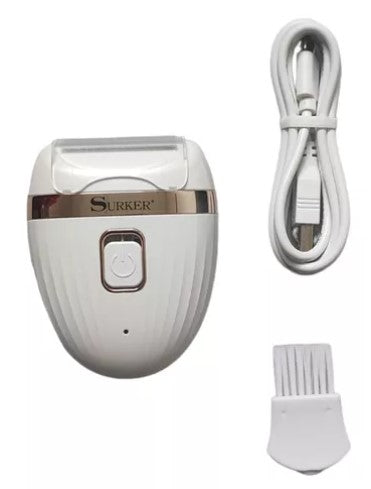 MINI DEPILADORA RECARGABLE SURKER SK-150 FEMENINO