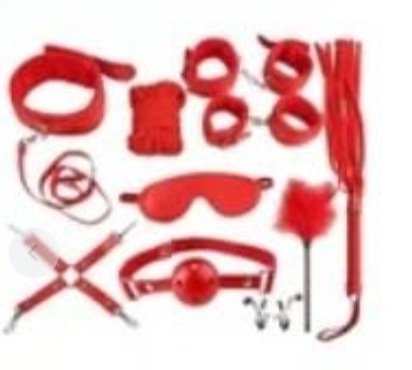 SET BONDAGE ROJO