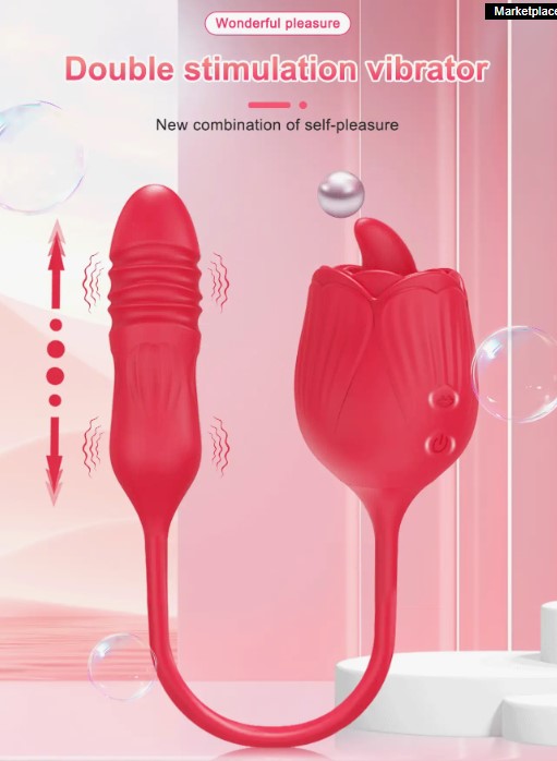 🔥 La Gritona Interconectada 🔥VIBRADOR LENGÜITA + PUNTO G CON CONEXIÓN FLEXIBLE – DOBLE PLACER INTENSO💥