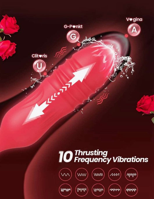 🔥 La Gritona Interconectada 🔥VIBRADOR LENGÜITA + PUNTO G CON CONEXIÓN FLEXIBLE – DOBLE PLACER INTENSO💥
