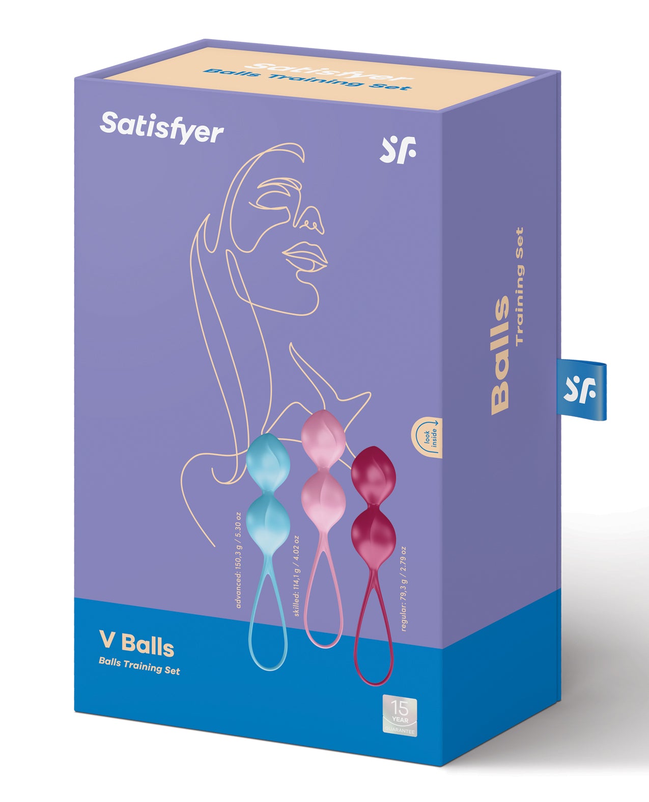 BOLAS KEGEL SATISFYER V BALLS – ENTRENAMIENTO ÍNTIMO CON ESTILO