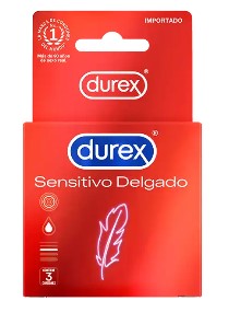 CAJA DE PRESERVATIVOS DUREX SENSITIVO DELGADO