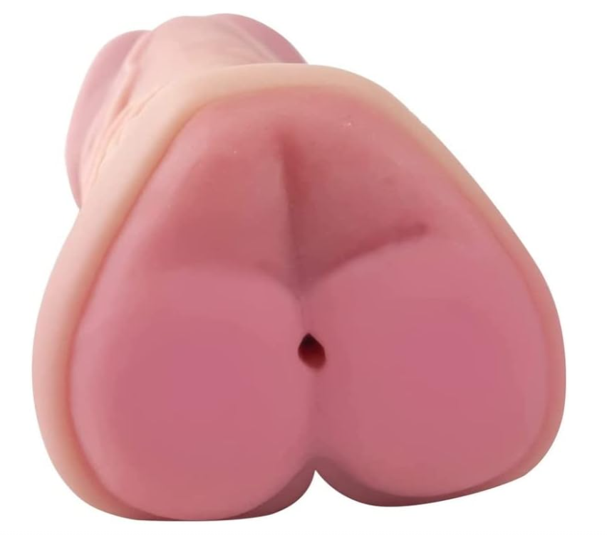 DILDO 2 EN 1 CON VAGINA REALISTA – DOBLE PLACER 🔥💦