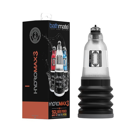 🩺BOMBA BATHMATE HIDROMAX 3 – CLEAR: POTENCIA NATURAL PARA UN CRECIMIENTO REAL