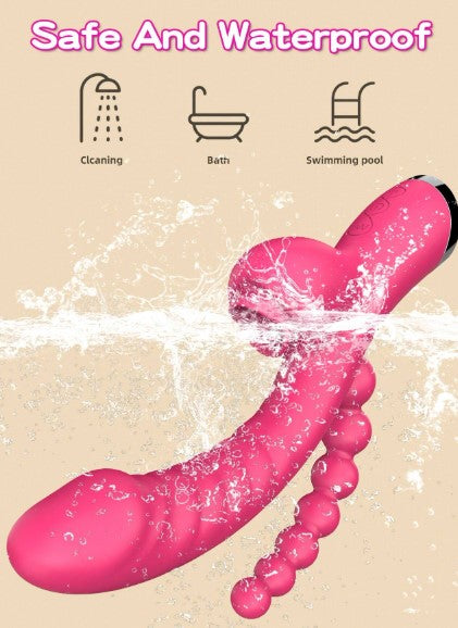 VIBRADOR Y SUCCIONADOR 3 EN 1 ANDREA