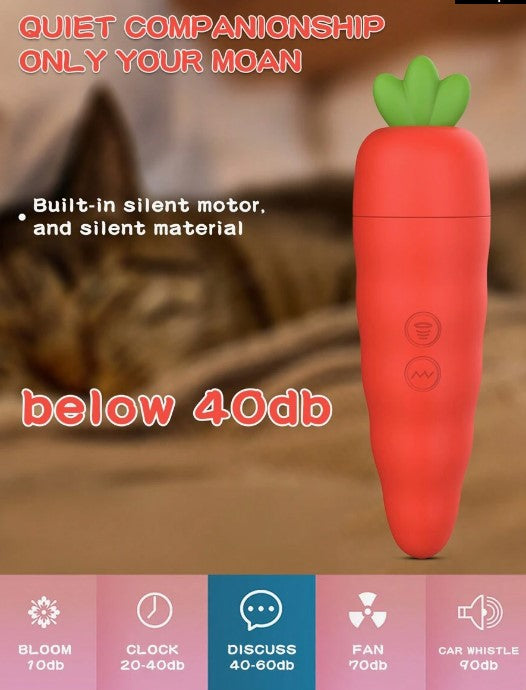 VIBRADOR Y SUCCIONADOR ZANAHORIA