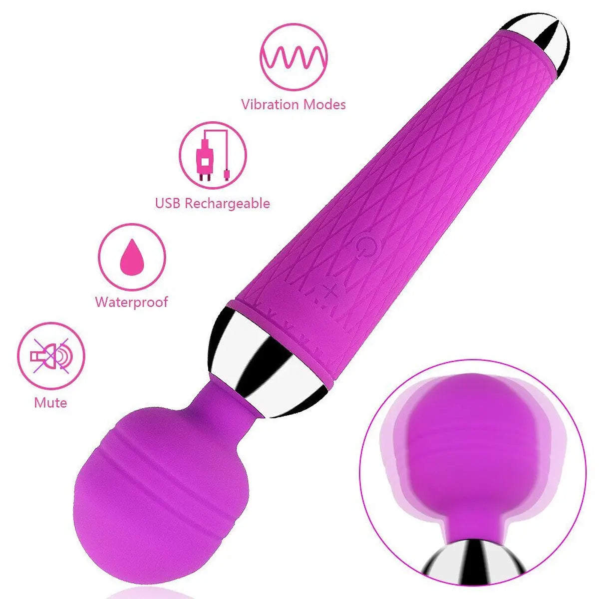 MICROFONO VIBRADOR Y ESTIMULADOR DE CLITORIS