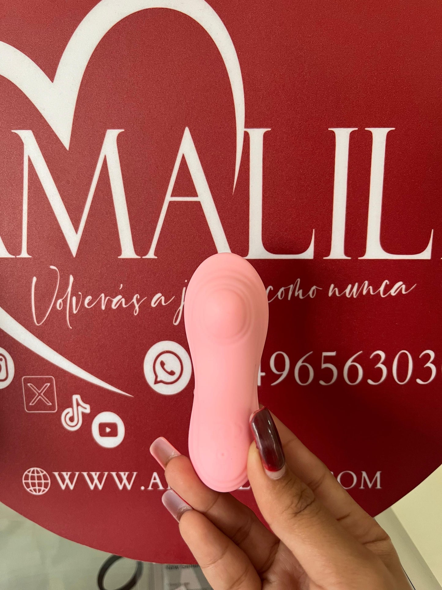 MINI VIBRADOR DISCRETO COLOR MORADO